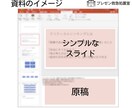 今使える！プレゼン資料【創造思考】お送りします 3,000円で完成版原稿付きプレゼン資料があなたの手元に！ イメージ2