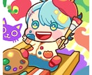 ポップでゆるかわいいミニキャラ描きます ◎商用利用可、マスコットキャラクター、子供向けイラストなどに イメージ3