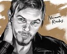 リアルなタッチのデジタル似顔絵を制作いたします 世界に一つだけの絵に、あなたの命を宿します。 イメージ6