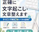 正確に文字を起こし・文章整えます 誤字脱字、下書き清書、読みやすい文章、正確に仕上げます イメージ1