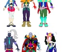 独特な色彩でキャラクター描きます ゲーム用立ち絵・サムネイル・アイコンなど様々なご要望にどうぞ イメージ5