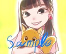 かわいいデフォルメキャラ描きます 当日納品可能！似顔絵やSNSのアイコン画像にいかがですか？ イメージ1