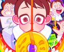 POPでかわいい1枚絵を描きます カラフルなイラストで人目をひきます！ イメージ5