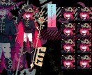 女の子の立ち絵・キャラデザ・女体化デザイン承ります 女の子の立ち絵制作、デザイン承ります！女体化デザインも！？ イメージ4