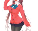 立ち絵お描きします 全身キャラクター、男性キャラでも女性キャラでも イメージ5