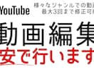 動画編集が分からない人向けに編集代行を行います 5年で分かった技術をクリエイターへ イメージ1