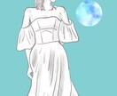 お二人の記念日イラストを作成します 絵はゆるゆるですが、精一杯頑張ります！ イメージ5