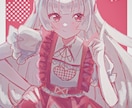 女の子や男の子の顔だけで魅力的なアイコン描きます お気に入りのキャラクターでSNS映えするアイコン作ります イメージ6