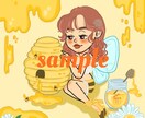 ゆるふわ可愛いイラスト描きます アイコン、待ち受け、広告用、webサイト用のイラスト イメージ3