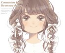 女の子イラスト描きます 優しく、温かみのあるタッチで可愛い女の子描きます イメージ2