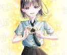 キラキラとした可愛いイラストを制作します アイコンやサムネイル、動画のイラストに！ イメージ8