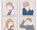 アニメ塗キャラアイコン描きます あなただけのキャラクターアイコン イメージ2