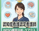 認定看護師が監修したBPSD分析シートを提供します 現場で即活用できる、認定看護師の視点を凝縮した決定版です イメージ2