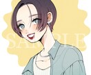 短納期！ファッショナブルで好印象なアイコン描きます おしゃれなお洋服とかわいい女の子のアイコン！ イメージ2
