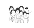 大人数のイラスト描きます ★5人以上のイラストを求めてる方大歓迎！！修正無料 イメージ2
