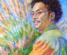 ゴッホ風リアル風　本格的絵画。外国人画家が描きます 〖油絵画〗写真から本格的西洋絵画、肖像画を描きます。 イメージ7