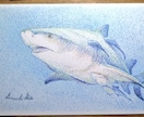 ペットの絵画制作します サイズ15㎝以下でペン画の実物を納品させていただきます。 イメージ4