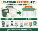 手書きの住所録をExcelデータに整えます 面倒な住所入力をまとめてお任せください イメージ3