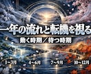 2027運勢・運気｜動く時期と躓く場面を霊視します 霊視｜開運・転機・一年の流れ｜人間関係・仕事・恋愛・金運 イメージ2
