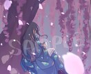 シンプルだけどお洒落で目を引くイラストを制作します アイコン、ヘッダーにもおすすめ！ イメージ2