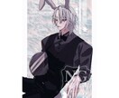 狂気チックな病みイラスト描かせていただきます 薄い本の表紙や動画用のイラストなど、幅広い絵柄でお描きします イメージ2