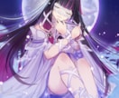 一枚絵/綺麗系厚塗りイラストをお描きします エモさと綺麗めな雰囲気を出すのが得意です！ イメージ5