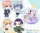 最短3日納品！貴方だけの可愛いSD描きます サムネやグッズにも！ポーズ、服装指定〇 イメージ3