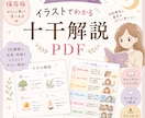 イラストでわかる十干解説PDFをお届けします 初心者さんでも楽しく学べる保存版のやさしい四柱推命BOOK イメージ1