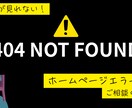あなたのサイトのトラブルをプロが解決します エラーの原因を究明、対応をわかりやすく解説します イメージ1