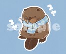 ゆるくてかわいい動物イラスト描きます SNSのアイコンに！修正回数無制限！ イメージ7