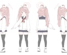 かわいい女の子のイラスト描きます 商用利用&二次利用込み！お気軽にご相談ください！ イメージ6