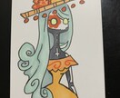 SNSなどのアイコンイラスト作成をします 色使い濃いめなイラストでイメージキャラクターはいかがですか？ イメージ4