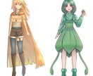 全身イラストを描きます 動画やTRPG等で使える立ち絵をご提供 イメージ2