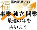 開業起業について最適の時期を教えます 大切なことは一番いいときに始めるとうまくいく！ イメージ1