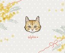 猫さんの似顔絵描きます リアル寄りの絵柄で猫さんの正面のお顔を描きます イメージ3