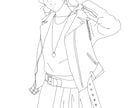 お洒落♡シンプルな線画イラストお描きします ✴︎即日〜4日のスピード納品✴︎修正無制限✴︎ イメージ10
