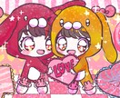 キラキラで可愛いTwitter用ヘッダー描きます キュートでポップでファンシー！ イメージ9