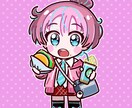 あなたの考えたキャラを「ちびキャラ」にします 商用利用OK！商業実績あり！アクキーや缶バッジにピッタリ！ イメージ7