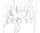 手癖でイラストを描きます 色塗りは致しません。完全手癖です。 イメージ2