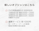 お手持ちの結婚式動画、迅速にDVD化いたします 送料無料、翌日発送、透明ケース付き！2枚目以降割引き有り イメージ3