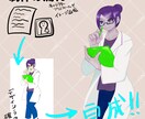 TRPG・動画配信などで使える立ち絵の制作承ります 商用可能/厚塗りでマットな質感 イメージ2