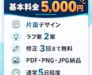 先着3名様限定！片面5000円でチラシ作成します あなたの想いを、伝わるチラシ・フライヤーにします イメージ5
