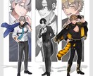 TRPG・VTuberなど立ち絵イラスト描きます 分かりやすいやり取りで初心者でも安心！気軽にご相談OK イメージ4