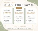 美容室・サロン向けのホームページを制作します メニューから予約まで分かりやすく丁寧にお手伝い イメージ3