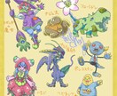 フシギでヘンなキャラクターをデザインします 不気味？不思議？でもどこか愛くるしい雰囲気が好きなかたに イメージ5