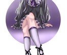 鮮やかで綺麗な女の子のイラストを作成します キャラクターが際立つ鮮やかなイラスト、使用用途は相談可能 イメージ5