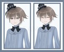 パッと目を惹く☆動く！繊細な雰囲気の立ち絵描きます 2名限定割○ 動画サムネ、Vtuber、ゲーム、MV用など！ イメージ2