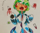 イラスト作成アナログやります アナログで描きます。画材選択はおねがいします イメージ1