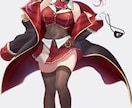 商用利用◎立ち絵イラスト制作します 配信活動、グッズ化など　キャラクターデザインからも◎ イメージ5