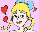 ポップなアイコン描きます SNS用のアイコン等にご利用ください イメージ4